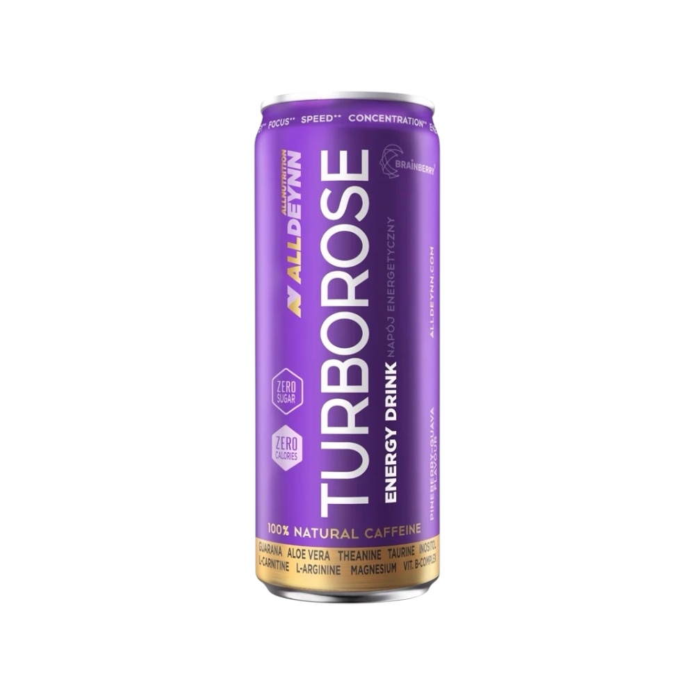 Turborose Energy Drink Alldeyn New 330ml Turborose Energy Drink Alldeyn New 330ml