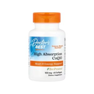 Co Q10 High Absorption 100mg Doctors Best 60 Softgels
