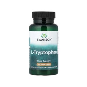 L Tryptophan 500mg Swanson 60 Vegan Capsules