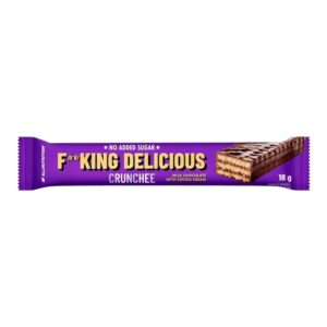 Milk Chocolate With Cocoa Cream Fitking Delicious Crunchee Wafer 18g