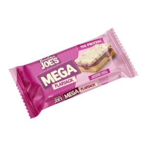 Raspberry White Chocolate Mountain Joes Mega Flapjack 100g