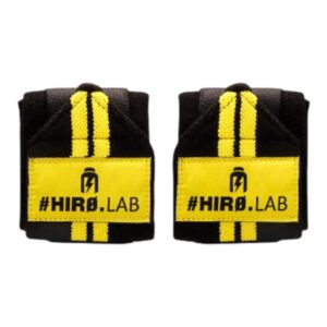 Wrist Wraps Hiro Lab Black Yellow
