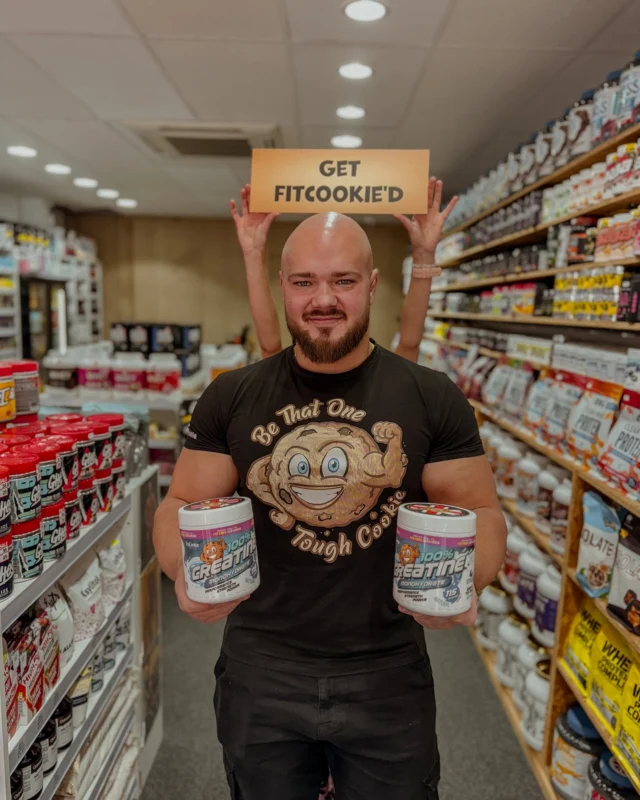 Good news, FitFam! 🙂💪🏼 

Our FitCookie Creatine is back in stock — now in a bigger size, but still at the same great price. Even better? Our popular 2 for £30 deal is still going strong!! 🤩 

Head down to the store or shop online. 

#fitcookieuk #fitcookiereading #creatinemonohydrate #performance #strenght #newproduct #biggersize #creatine #musclemass